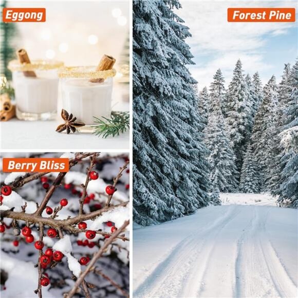 Fragrance Oil, ESSLUX Holiday Set of Scented Oils, Soap & Candle Making Scents - Picture 2 of 8